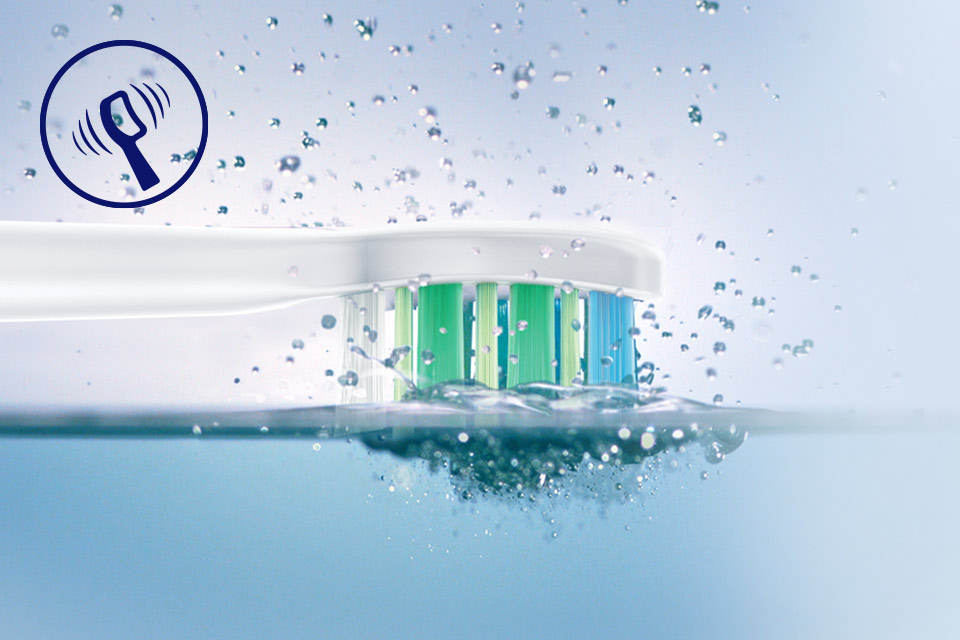 Philips Zaawansowana technologia Philips Sonicare o klinicznie potwierdzonym działaniu*