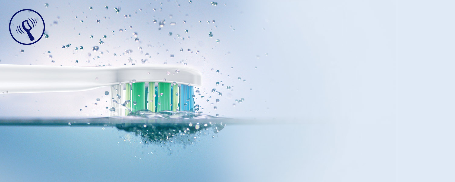 Philips Zaawansowana technologia Philips Sonicare o klinicznie potwierdzonym działaniu*