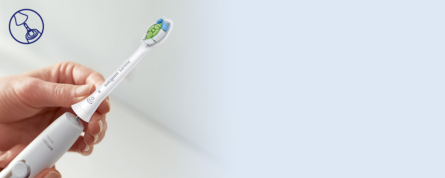 Philips Pasuje do każdej szczoteczki Philips Sonicare
