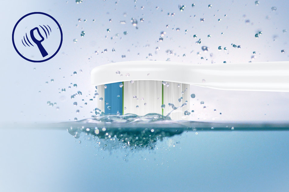 Philips Zaawansowana technologia Philips Sonicare o klinicznie potwierdzonym działaniu*