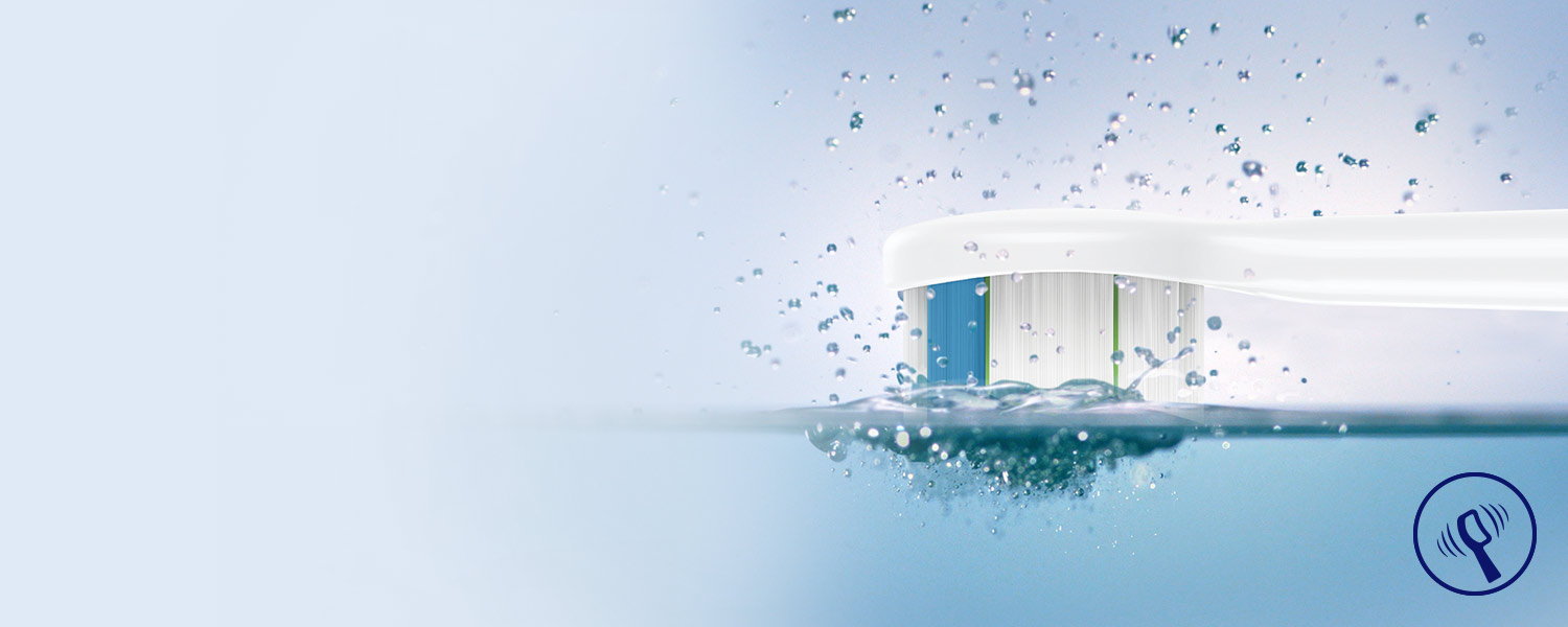 Philips Zaawansowana technologia Philips Sonicare o klinicznie potwierdzonym działaniu*