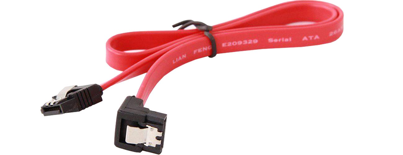Kabel SATA Gembird SATA/SATA (SATA III, do 6 GB/s) 0,5m kątowy metal CC-SATAM-DATA90