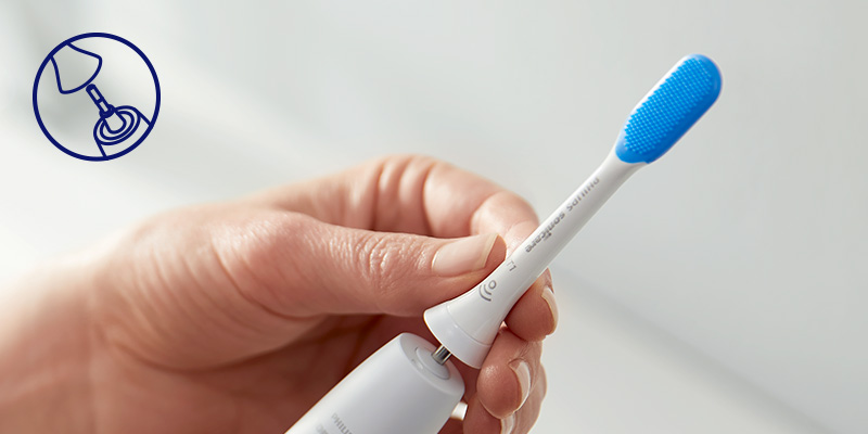 Philips Pasuje do każdej szczoteczki Philips Sonicare