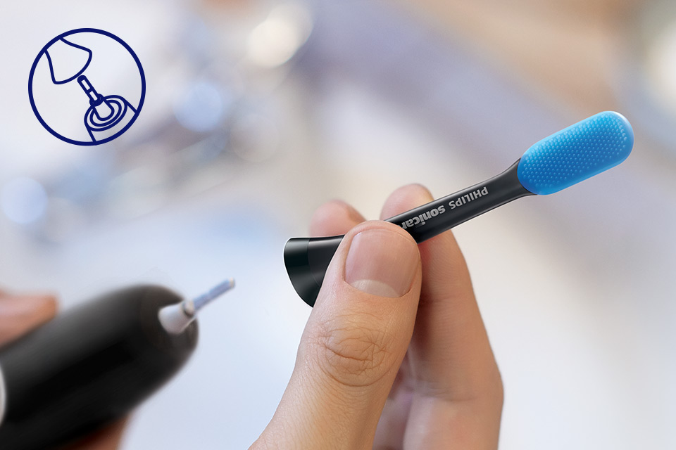 Philips Pasuje do każdej szczoteczki Philips Sonicare