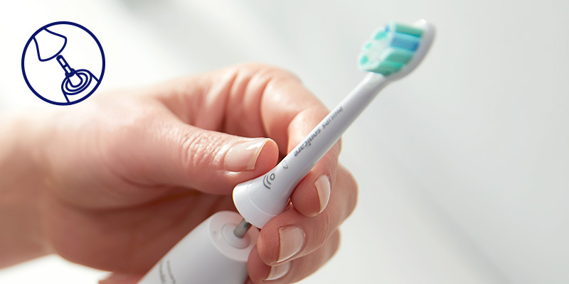 Philips Pasuje do każdej szczoteczki Philips Sonicare