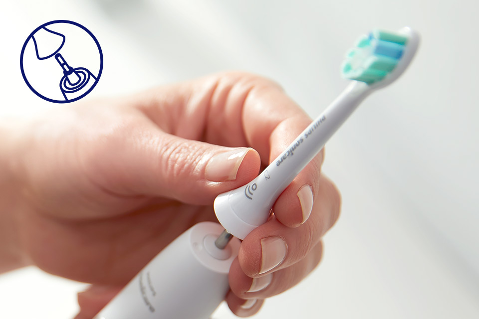 Philips Pasuje do każdej szczoteczki Philips Sonicare
