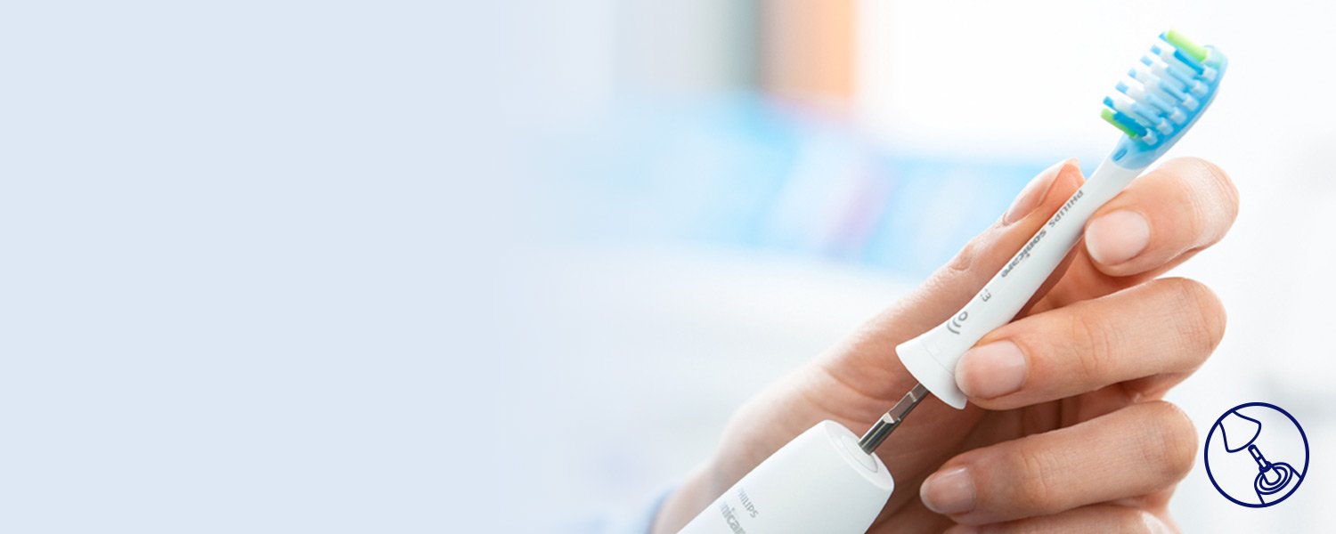 Philips Pasuje do każdej szczoteczki Philips Sonicare