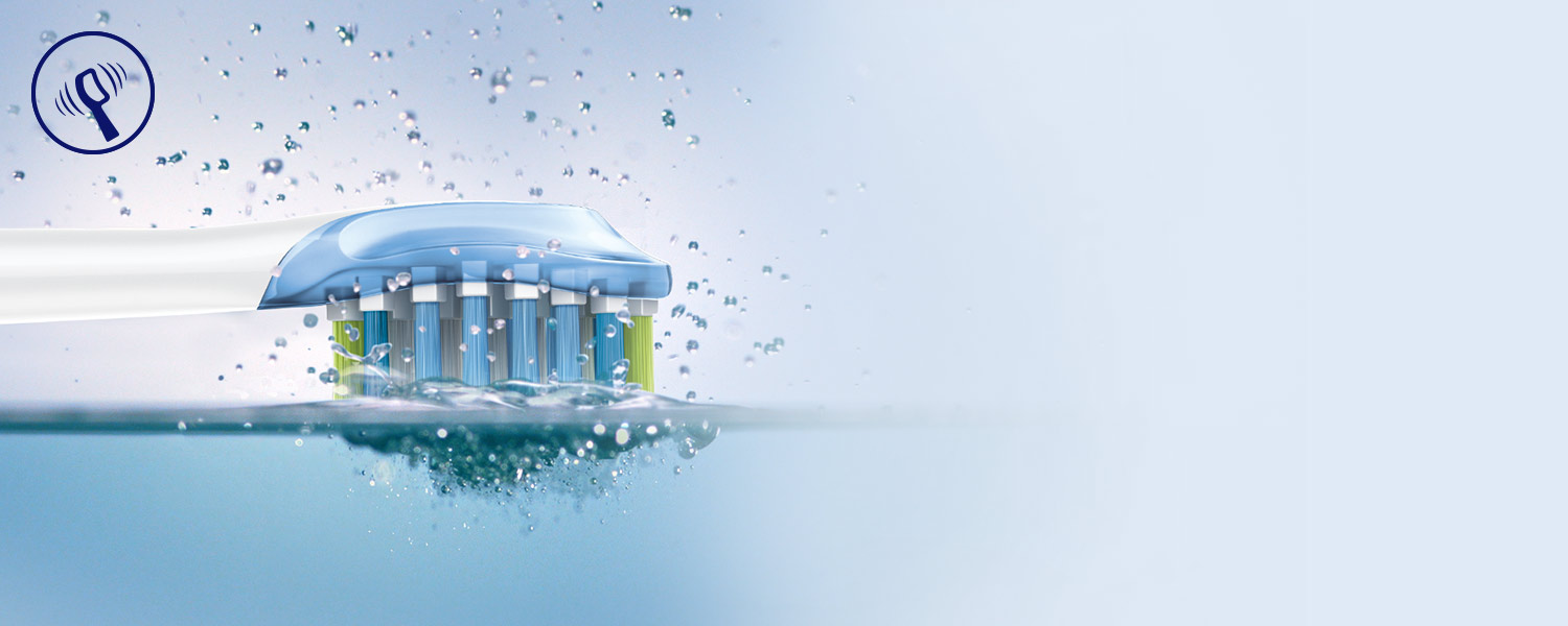 Philips Zaawansowana technologia Philips Sonicare o klinicznie potwierdzonym działaniu*