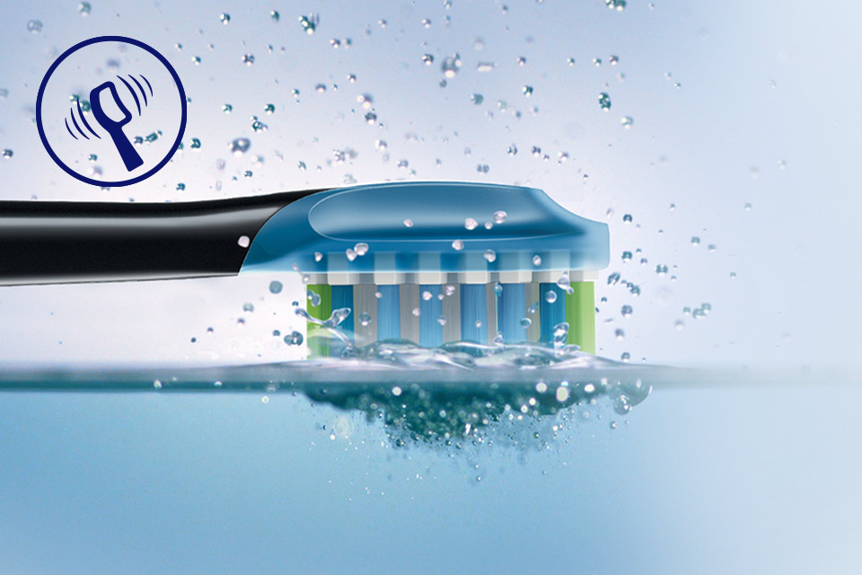 Philips Zaawansowana technologia Philips Sonicare o klinicznie potwierdzonym działaniu*