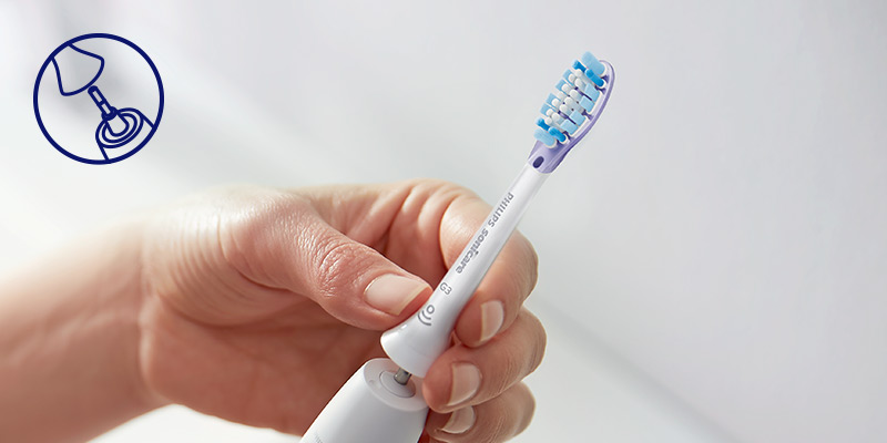 Philips Pasuje do każdej szczoteczki Philips Sonicare