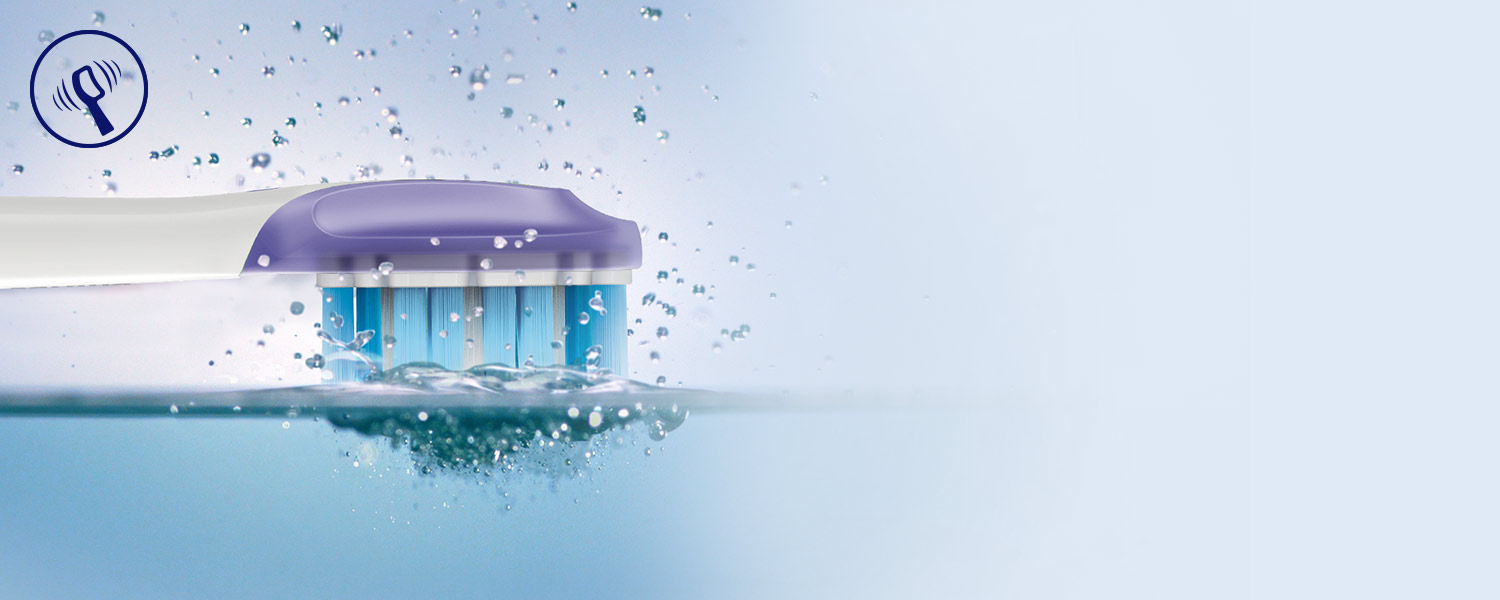 Philips Zaawansowana technologia Philips Sonicare o klinicznie potwierdzonym działaniu*