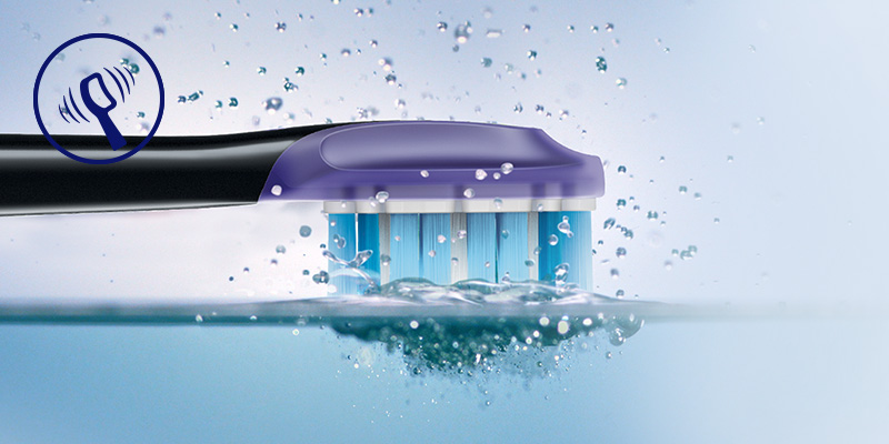 Philips Zaawansowana technologia Philips Sonicare o klinicznie potwierdzonym działaniu*