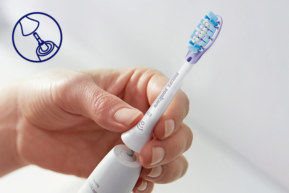 Philips Pasuje do każdej szczoteczki Philips Sonicare