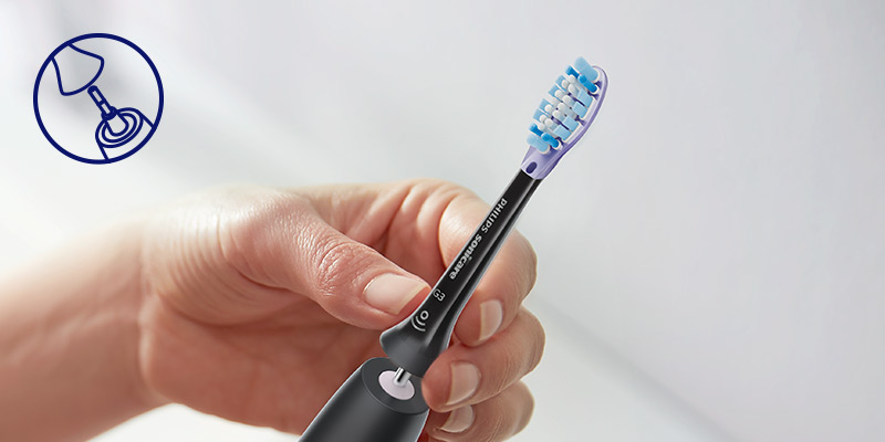 Philips Pasuje do każdej szczoteczki Philips Sonicare