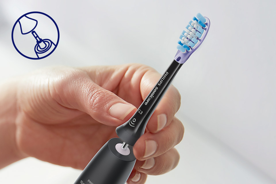 Philips Pasuje do każdej szczoteczki Philips Sonicare