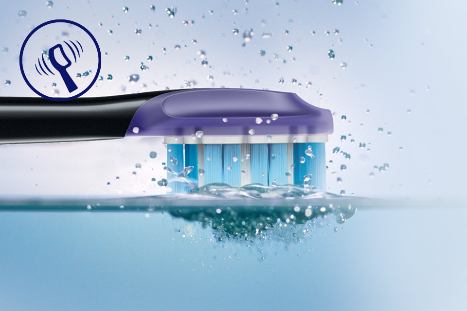 Philips Zaawansowana technologia Philips Sonicare o klinicznie potwierdzonym działaniu*