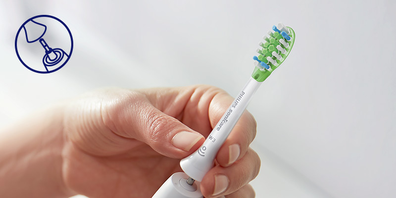 Philips Pasuje do każdej szczoteczki Philips Sonicare