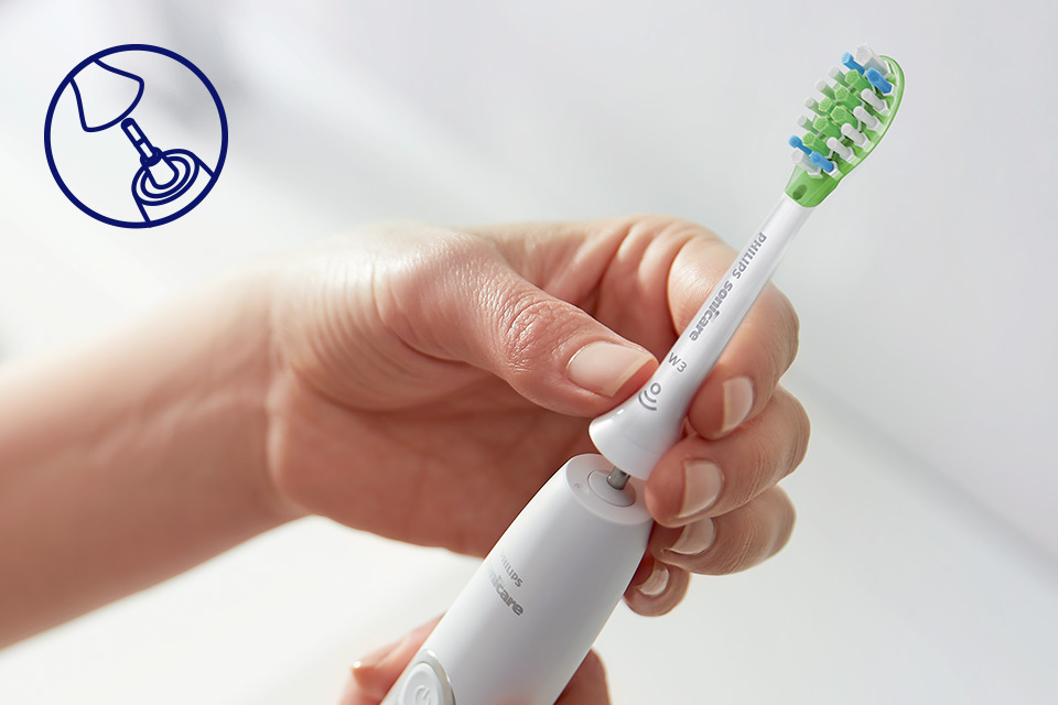 Philips Pasuje do każdej szczoteczki Philips Sonicare
