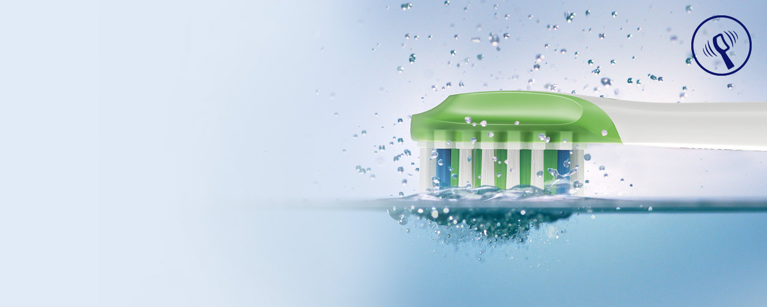Philips Zaawansowana technologia Philips Sonicare o klinicznie potwierdzonym działaniu*