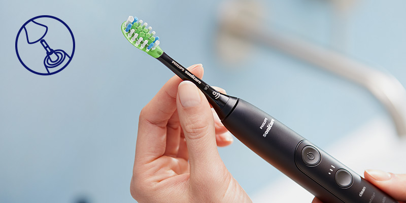 Philips Pasuje do każdej szczoteczki Philips Sonicare