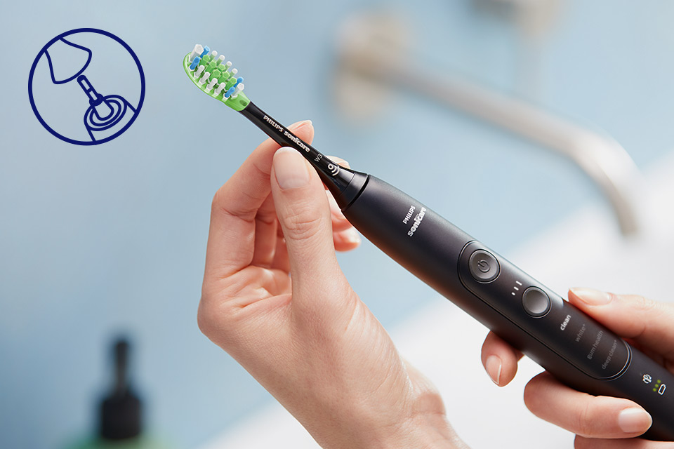 Philips Pasuje do każdej szczoteczki Philips Sonicare