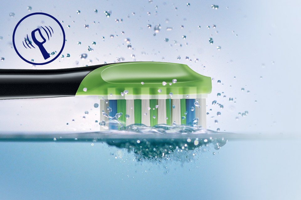 Philips Zaawansowana technologia Philips Sonicare o klinicznie potwierdzonym działaniu*