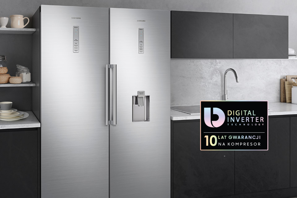 Samsung 10 lat gwarancji. Kompresor Digital Inverter