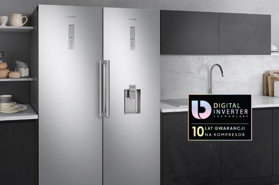 Samsung 10 lat gwarancji. Kompresor Digital Inverter