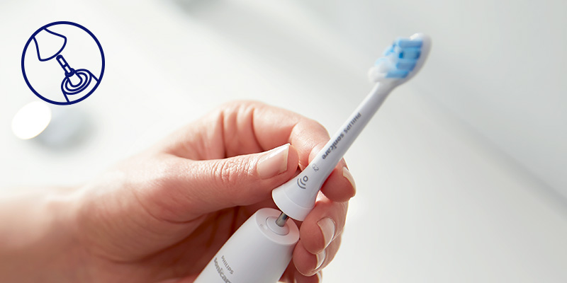 Philips Pasuje do każdej szczoteczki Philips Sonicare