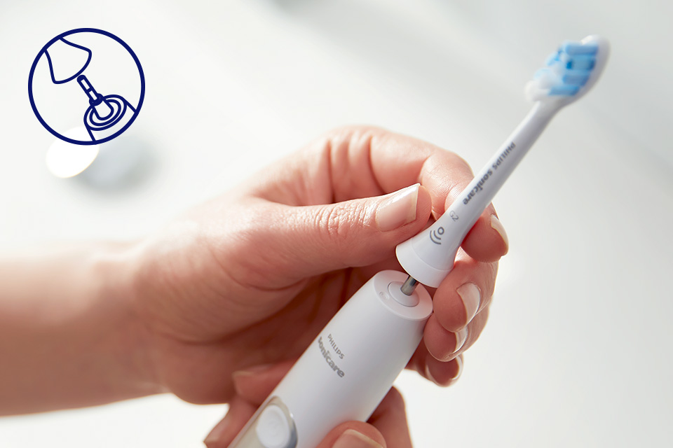 Philips Pasuje do każdej szczoteczki Philips Sonicare