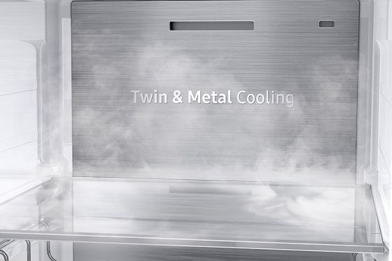 Samsung Stabilna temperatura wewnątrz. Metal Cooling