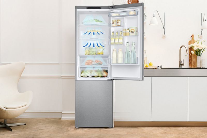 Samsung Chłodne powietrze w każdym zakamarku lodówki! All-Around Cooling