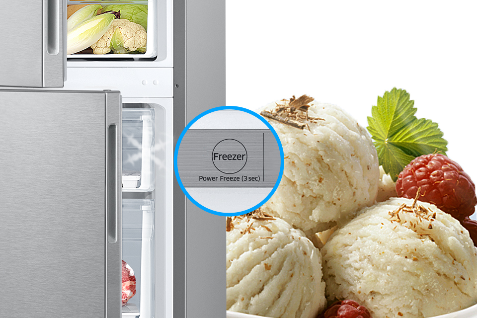Samsung Power Freeze. Szybkie zamrażanie produktów