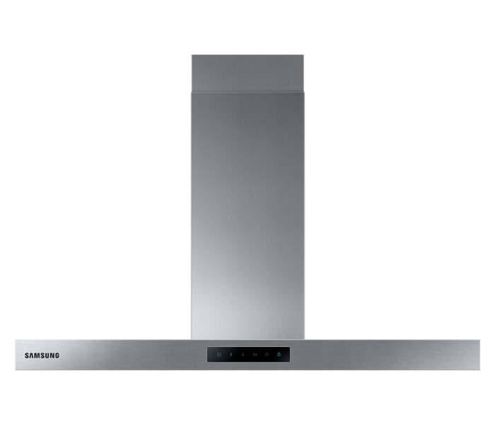 W Neonet - Samsung NK36M5060SS - zdjęcie przodu okapu kominowego