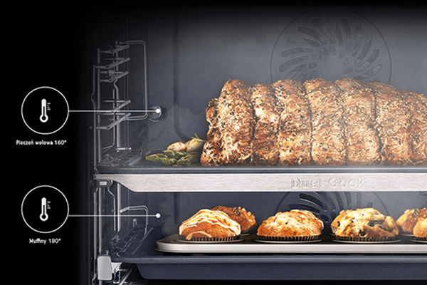 Samsung 1 piekarnik, 2 razy więcej możliwości. Samsung Dual Cook™
