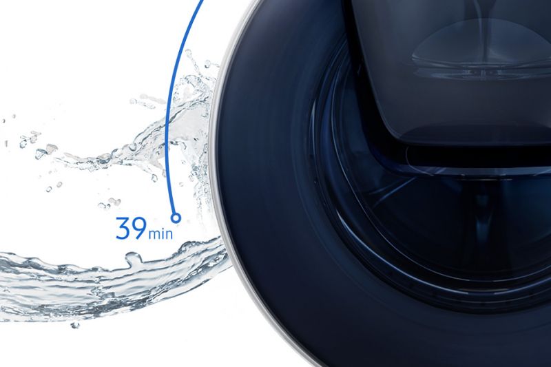 Samsung Dokładne pranie w mniej niż godzinę. Program Super Szybki