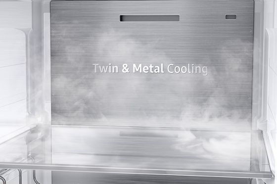 Samsung Stabilna temperatura wewnątrz. Metal Cooling