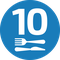 Pojemność 10 kompletów