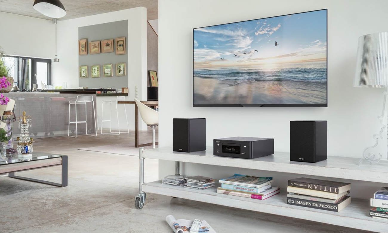 Kolumny stereo Denon SCN-10 czarne para