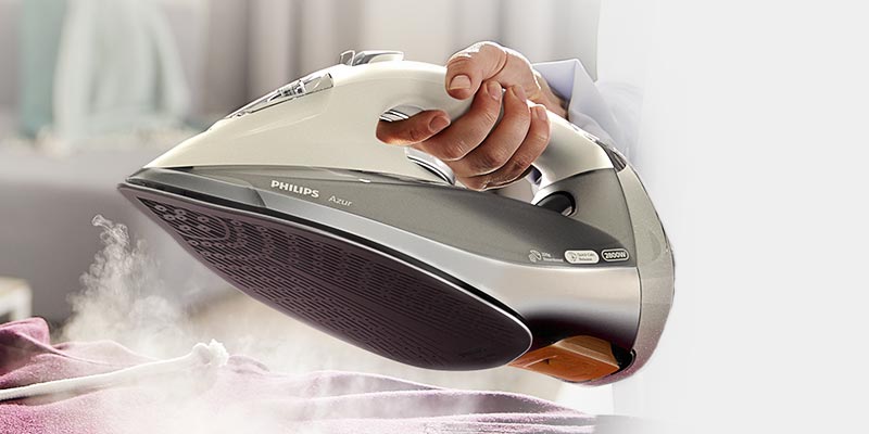 Philips Wydajny strumień pary. Efektywne prasowanie