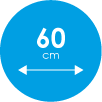 Szerokość 60 cm
