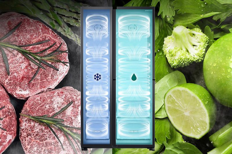 Samsung Dłuższa świeżość produktów. Twin Cooling Plus™