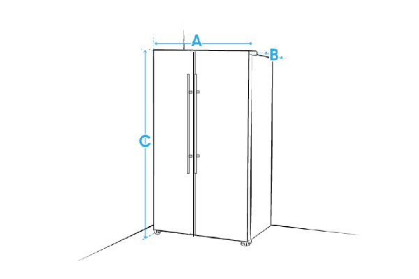 Samsung Samsung Rysunek Techniczny Lodowka