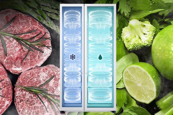 Samsung Dłuższa świeżość produktów. Twin Cooling Plus™