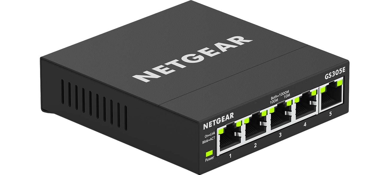 Switch Netgear 5p GS305E (8x10/100/1000Mbit)