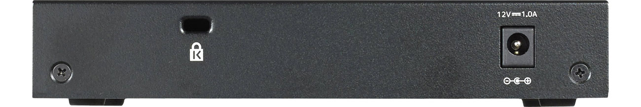 Switch 8p Netgear GS308T - Widok z tyłu