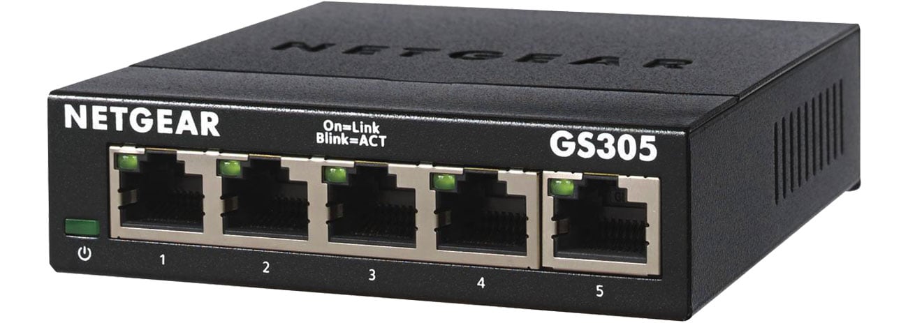 Switch Netgear 5p 5x10/100/1000Mbit