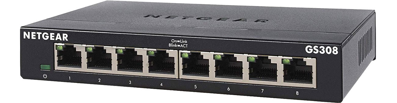 Switch Netgear 8p 8x10/100/1000Mbit