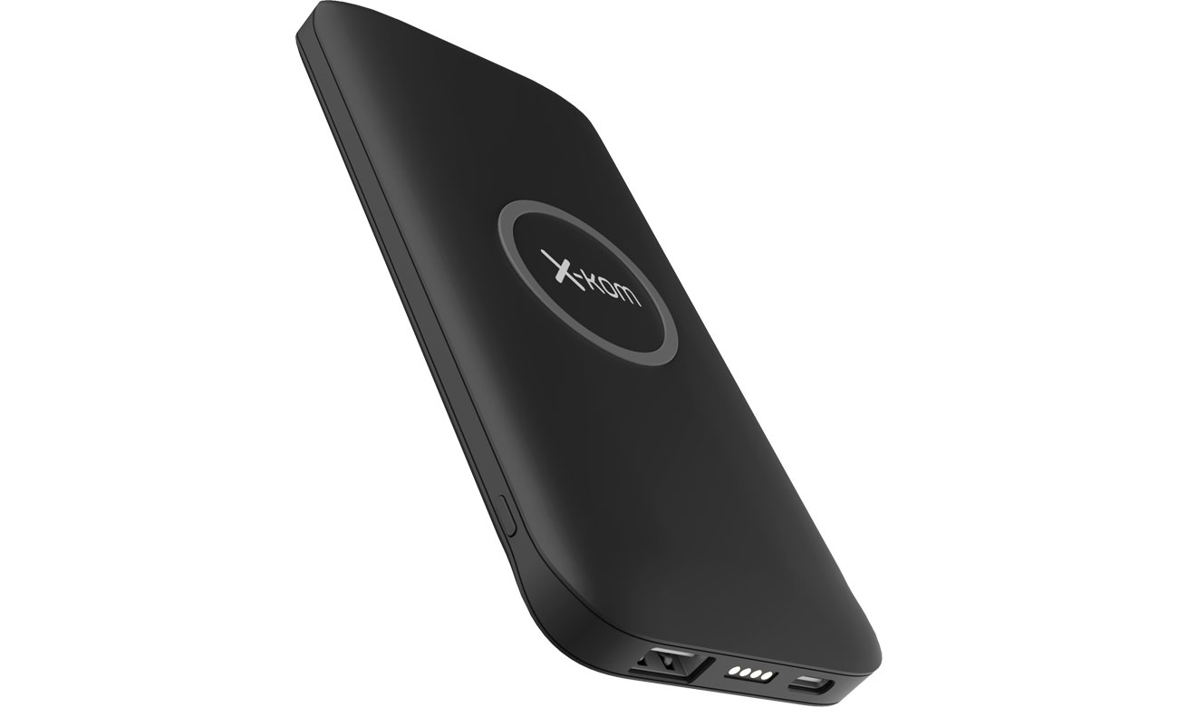 x-kom Power Bank 10000 mAh - Złącza USB i USB-C