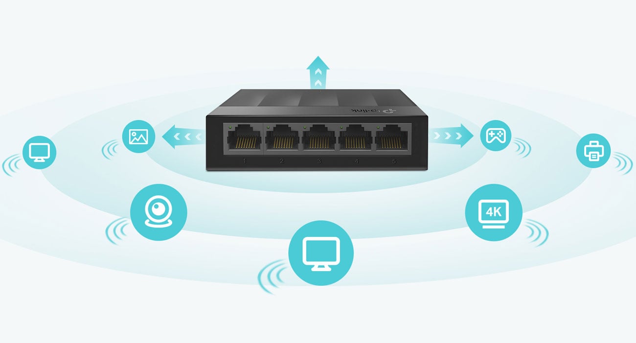 Switch TP-Link 5p LS1005G